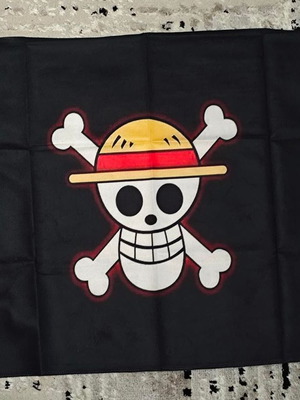 Straw Hat Crew One Piece Flag 50x70 cm like new
