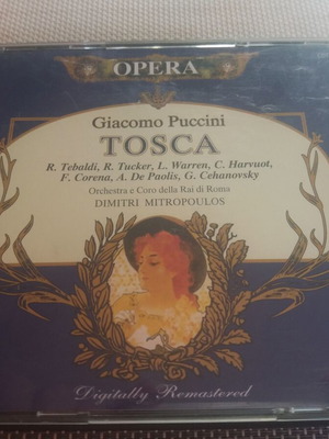 Puccini Tosca 2 CD like new, classical music