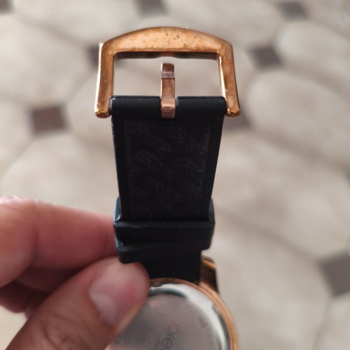 Breeze 100M Rose Gold Black Watch like new