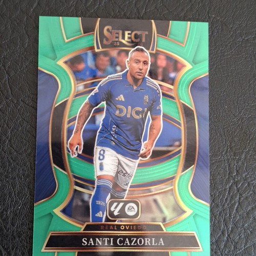 2025-26 Panini Select Santi Cazorla Green #100 Real Oviedo