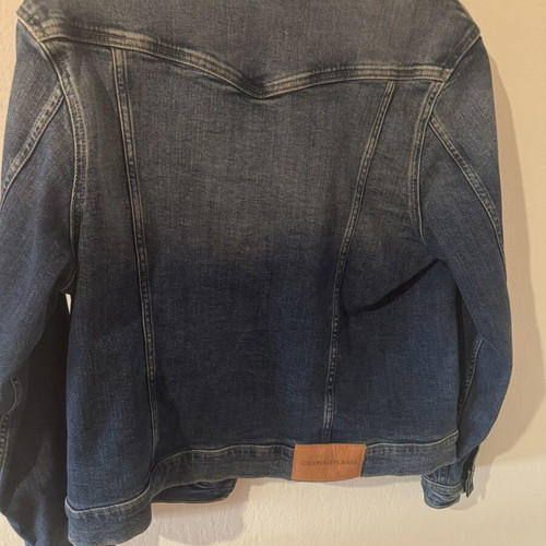 Calvin Klein Jeans denim jacket like new, size small, blue