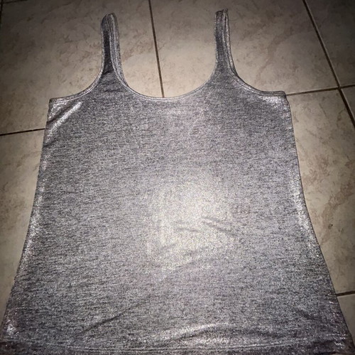 Blouse like new, size S, silver