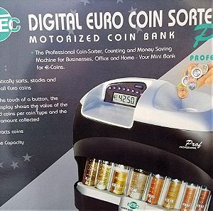 Ηλεκτρονικός ψηφιακός καταμετρητής νομισμάτων Betec
