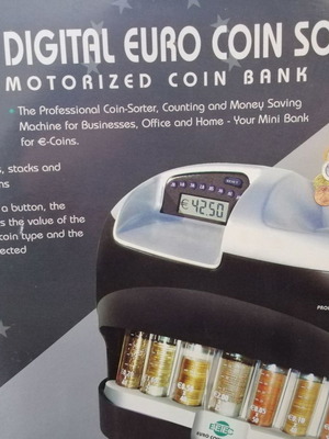 Betec electronic digital coin sorter new