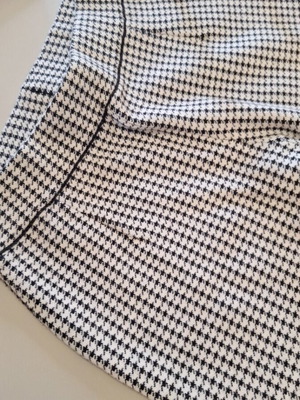 Zara pants with black and white print, size S, like new