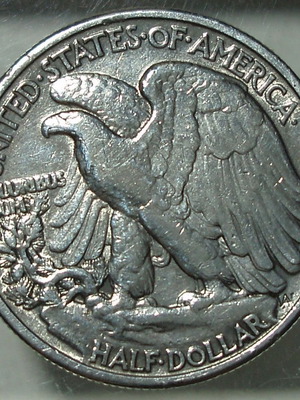 U.S.A ½ Dollar 1946 "Walking Liberty Half Dollar" .*8