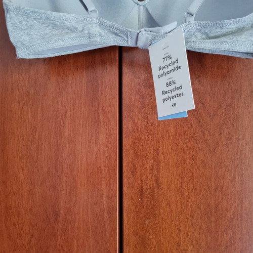 Bra H&M 80B new, grey