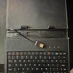 Tablet Keyboard Case with USB used