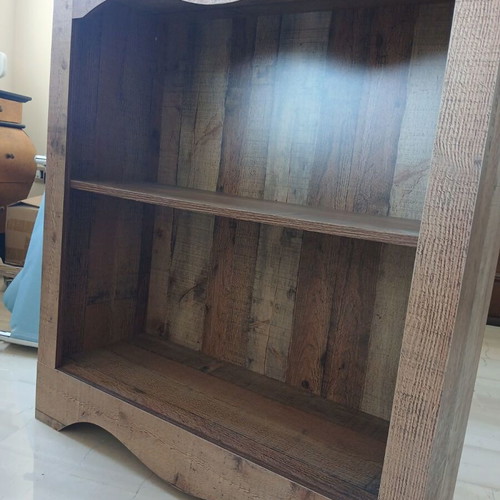 Wooden bookcase shelf, new