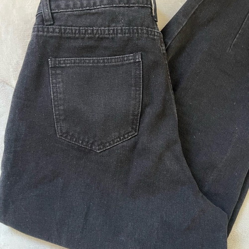 Baggy black Shein jeans like new, size M 38 10