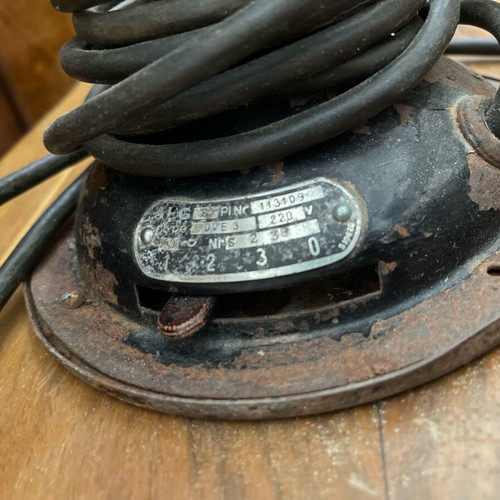 AEG vintage fan used for decor or repair
