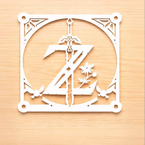 Zelda PC fan cover 120mm like new