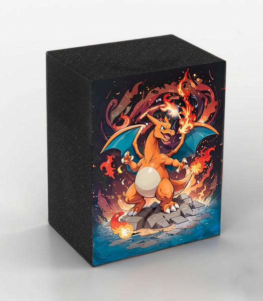 Handmade Deck box Pokemon Charizard