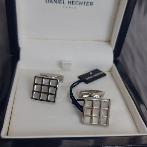 Daniel Hechter Men's Cufflinks with Mother of Pearl New