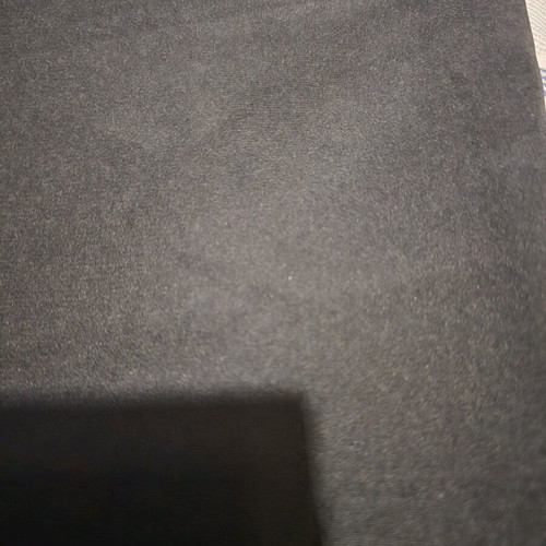 Sewing fabrics 2 pieces new, black, silk-like texture
