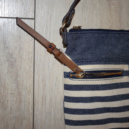 Tommy Hilfiger shoulder bag like new, white and blue