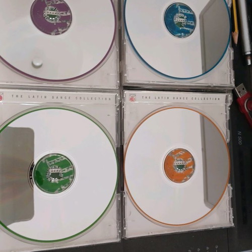 Latin CD collection used, set of 4