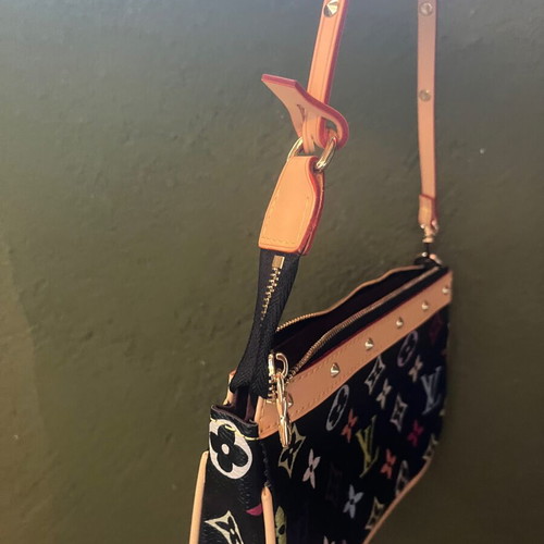 Louis Vuitton multicolor vintage pochette shoulder bag