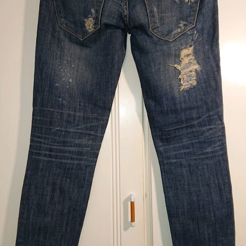 Bershka jeans pants size 32 like new, blue