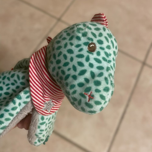 Baby Sleep Companion Cloth Dinosaur like new