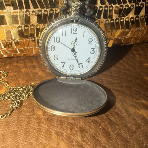 Vintage Old Ironsides Pocket Watch 1797-1997 New