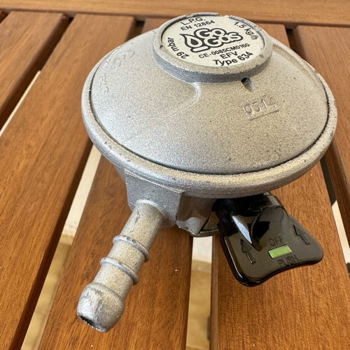 GoGas gas cylinder regulator 29 mbar new