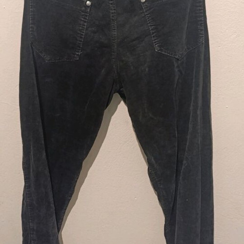 Motivi velour jeans pants size M like new, black