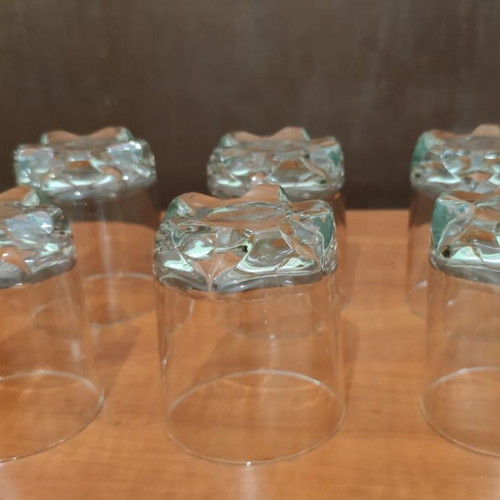 Vintage Borgonovo set of 6 whiskey water glasses new in box