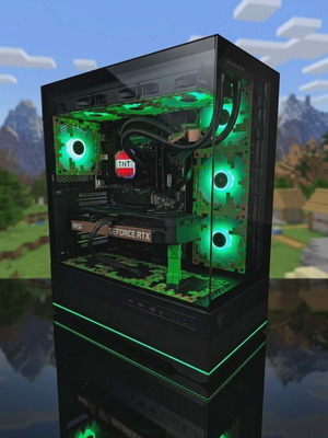 Minecraft fan cover 120mm 3 pieces like new