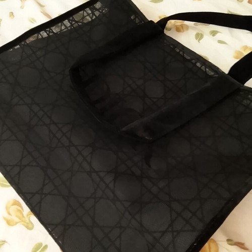 Dior Beauty Black Trousse Pouch and Tote Bag Set new
