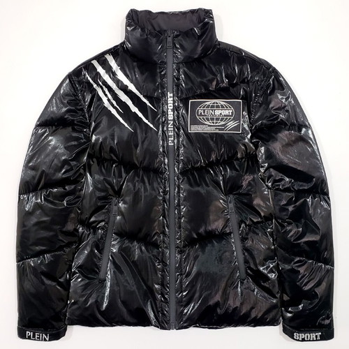 Philipp Plein Sport MRB2545 men's down jacket like new, size S-M, black