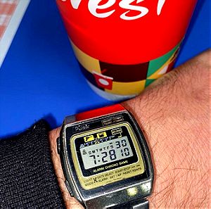 Vintage Pulsar Alarm Chrono Game Ψηφιακό ρολόι χειρός