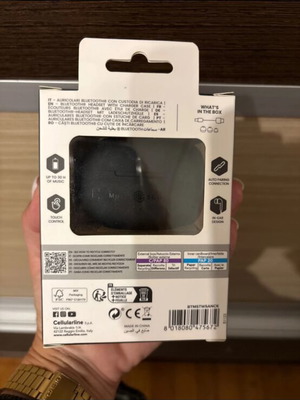 Cellular Line earbuds new in box