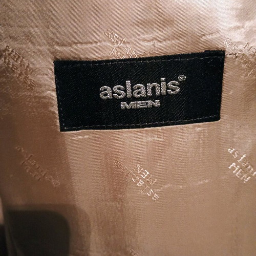Aslanis Home suit set size 54 gold like new
