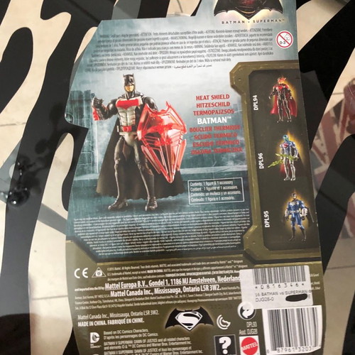Heat Shield Batman figure new, Batman v Superman 6 inches