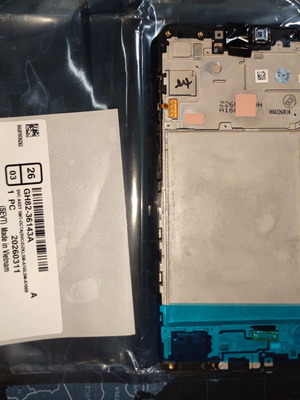 Samsung Galaxy A16 5G γνήσια οθόνη με πλαίσιο Service Pack καινούργια
