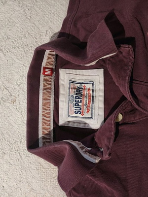 Superdry blouse size M like new, purple