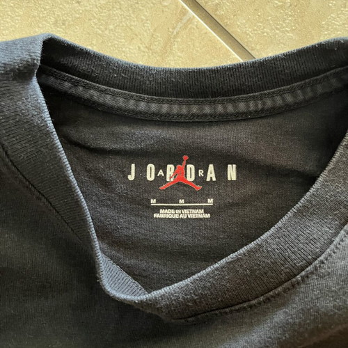 Jordan Jumpman graphic T-shirt black, size M