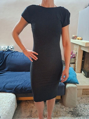 Dress size Medium like new, black and gray