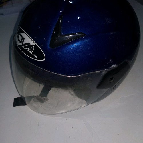 Κράνος μηχανής γυναικείο Μ Nova Racing σε πολύ καλή κατάσταση