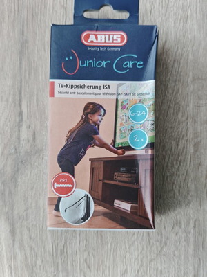 Abus Junior Care TV-Kippsicherung ISA safety straps new