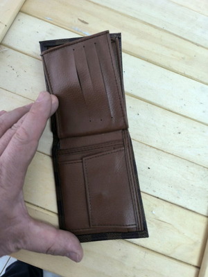 Wallet brown like new