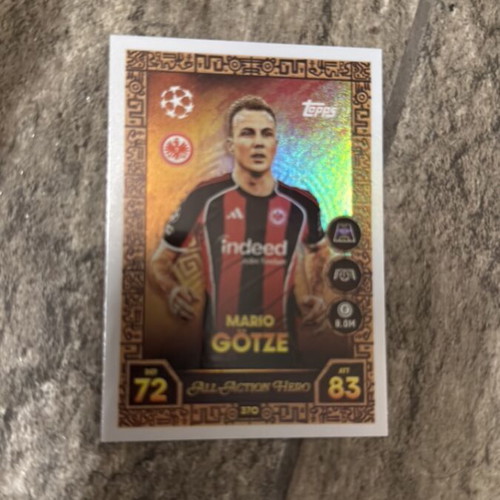 Topps Mario Gotze card new