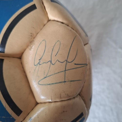 Vintage Adidas Tango Gol Football signed by 1990-1992 Tottenham Hotspur squad used