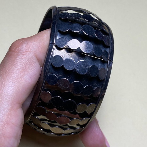 Metal bracelet black used