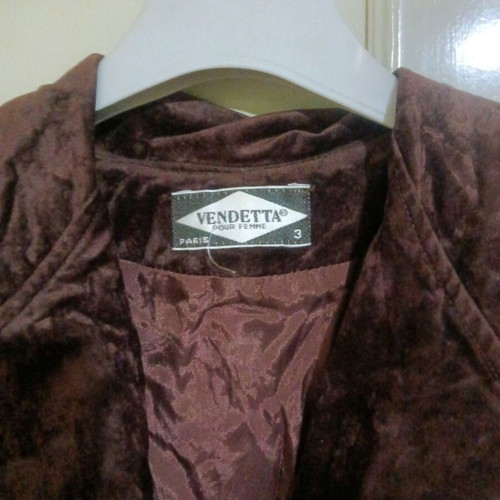 Velvet vest jacket Small size
