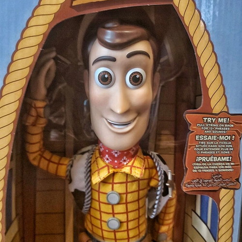 Sheriff Woody Talking Action Figure new, Disney Pixar Toy Story
