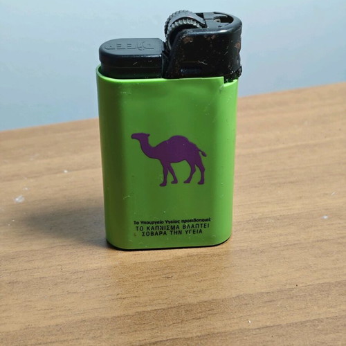 Camel promotional lighter used, functional, collectible