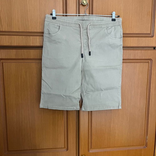 Alphasert bermuda shorts, beige, size L