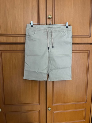 Alphasert bermuda shorts, beige, size L